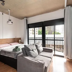 48 New W Movie Screen, Fast Wifi And Balcony São Paulo